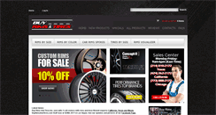 Desktop Screenshot of buyrimsandtires.com